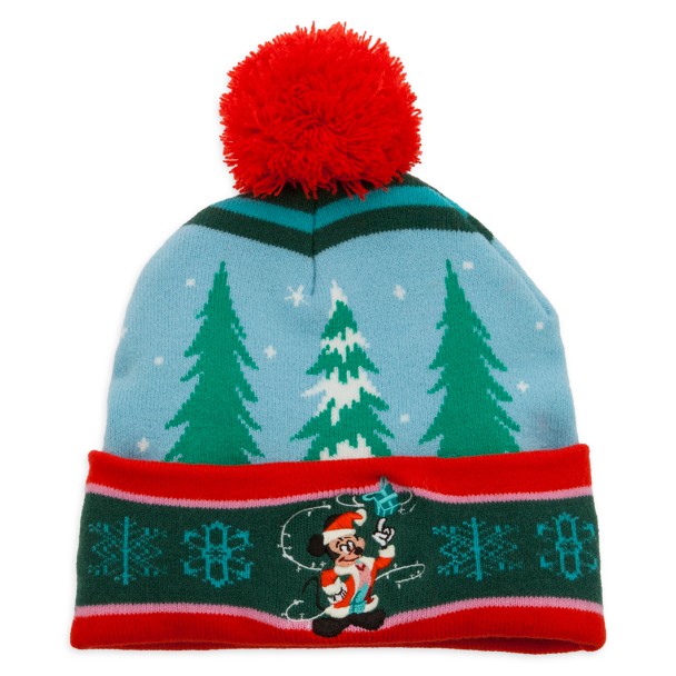 Mickey Mouse Holiday Knit Hat for Kids
