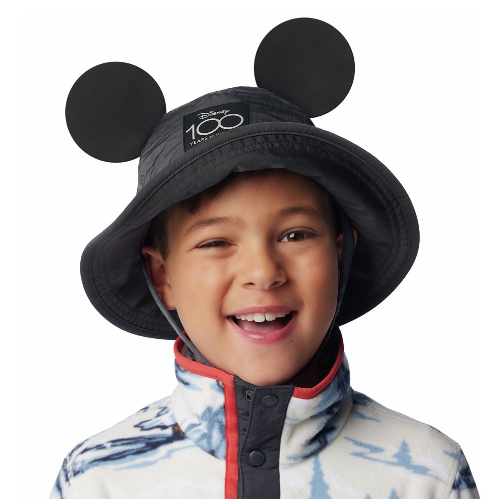 Mickey Mouse Ear Bucket Hat for Kids by Columbia – Disney100