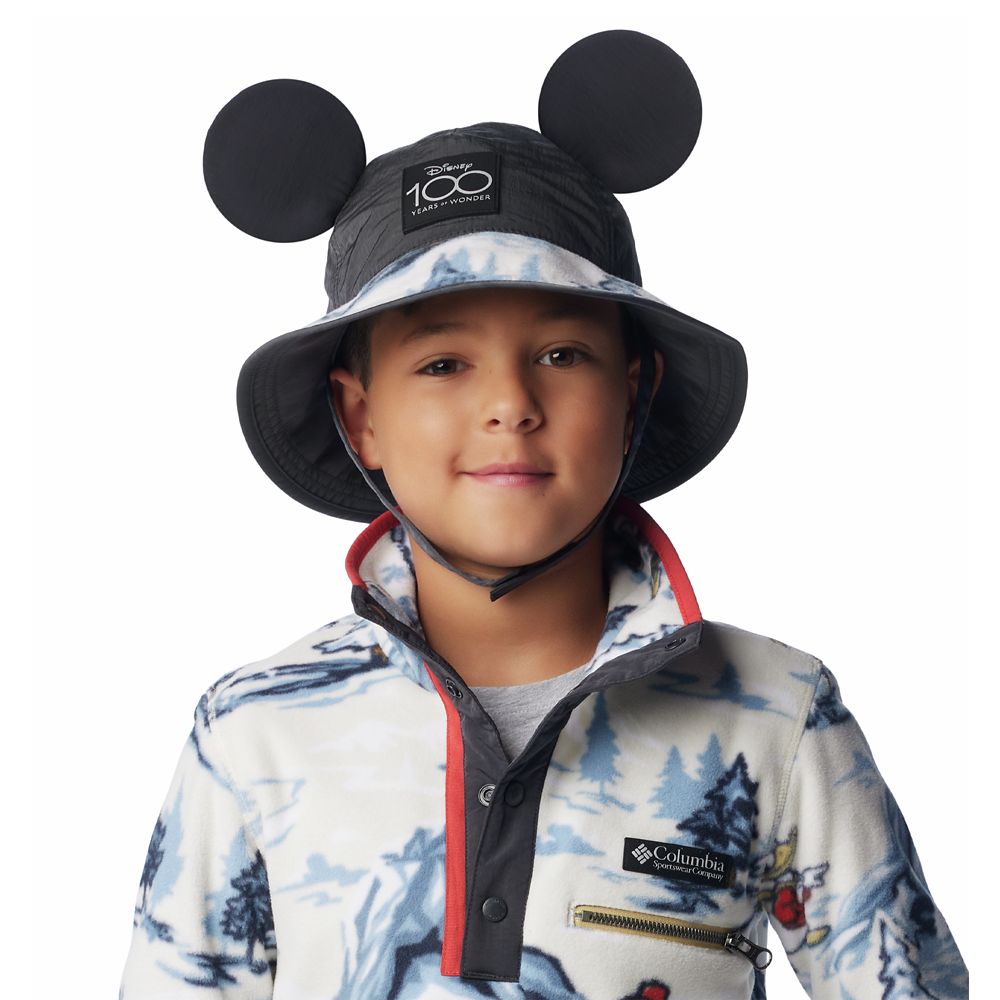 Mickey Mouse Ear Bucket Hat for Kids by Columbia – Disney100