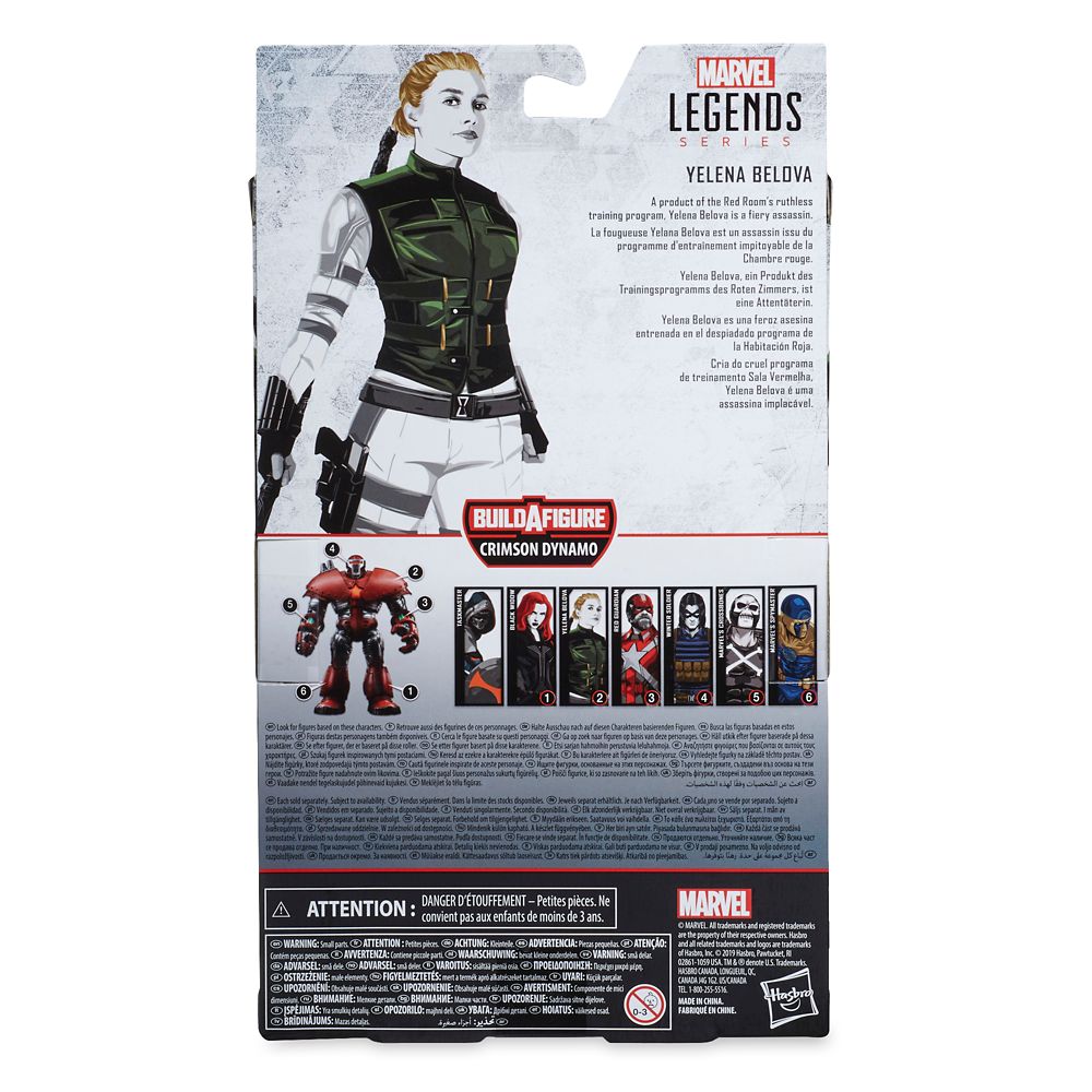 Yelena Belova Action Figure – Marvel Black Widow Legends Series