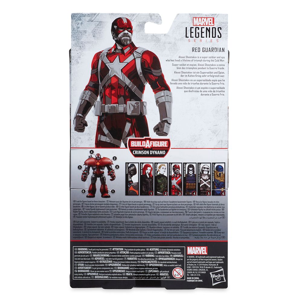 Red Guardian Action Figure – Marvel Black Widow Legends Series