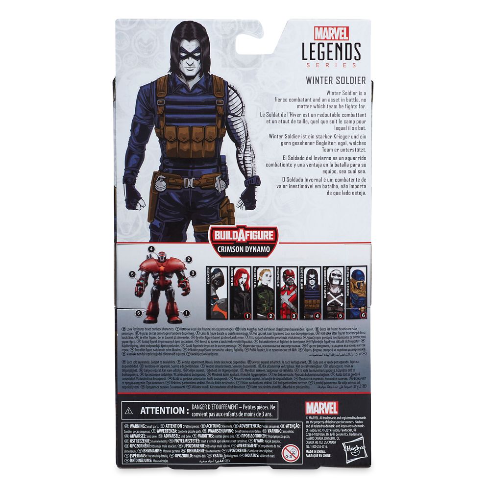 Winter Soldier Action Figure – Marvel Black Widow Legends Series