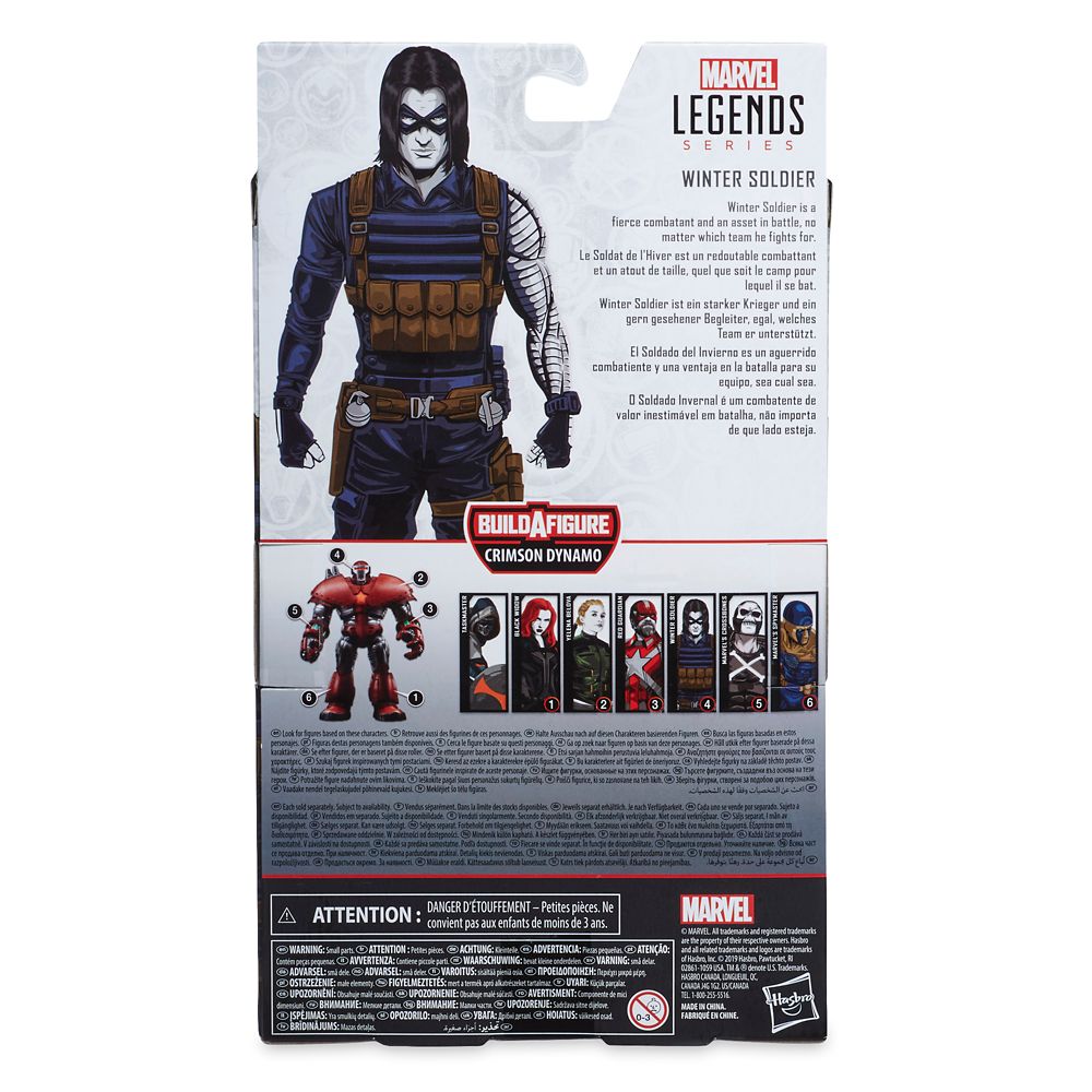 marvel legends bucky barnes