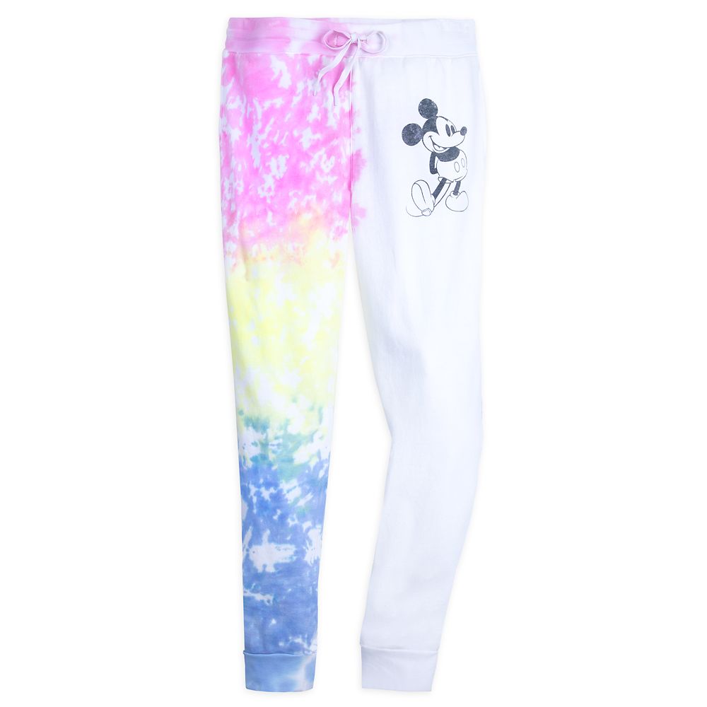 Mickey Mouse Tie-Dye Jogger Pants for Adults available online