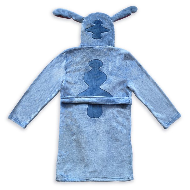 Robe Blue Stitch Hooded Robe Femmes Peignoir Cartoon Homewear