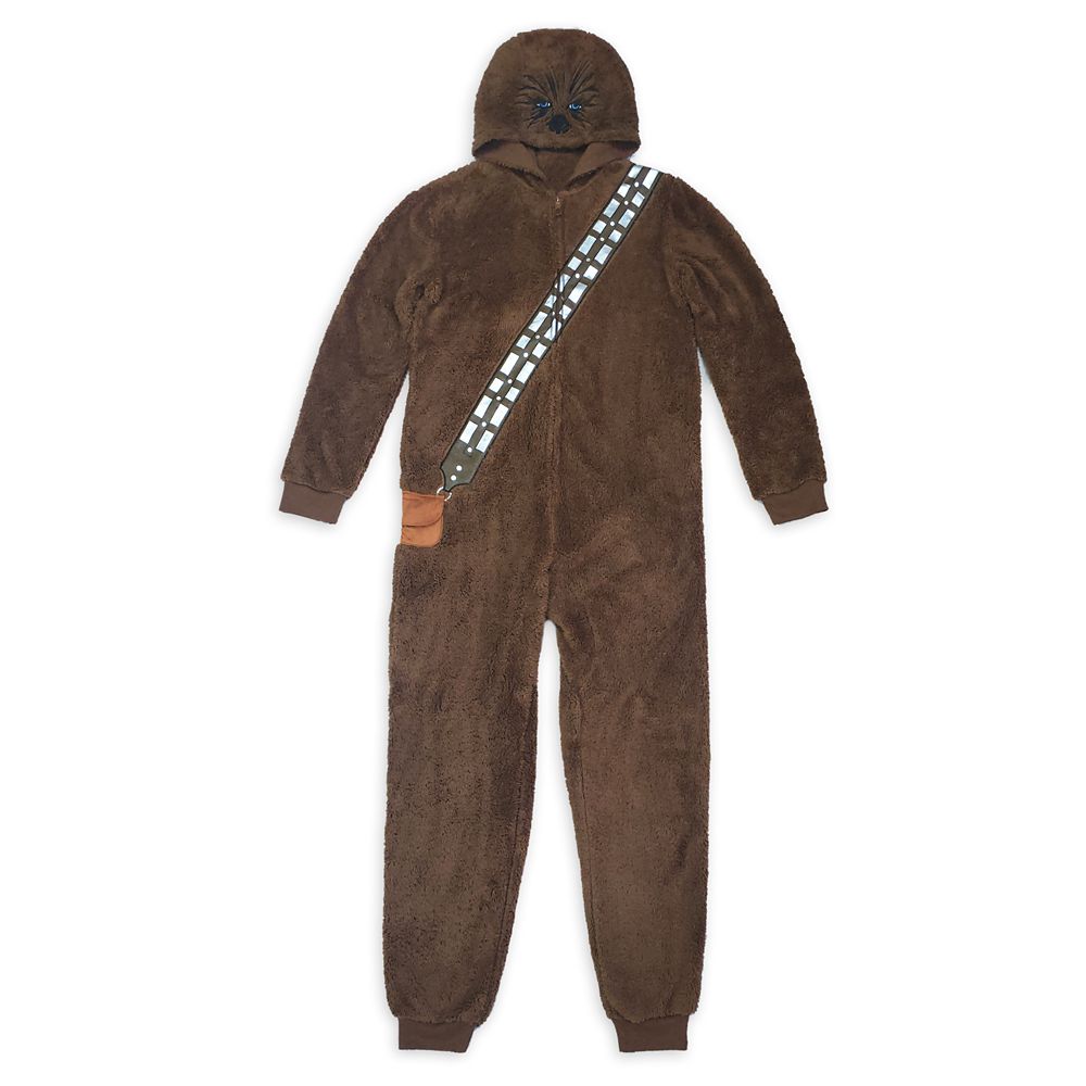 Chewbacca Costume One-Piece Pajama for Adults – Star Wars