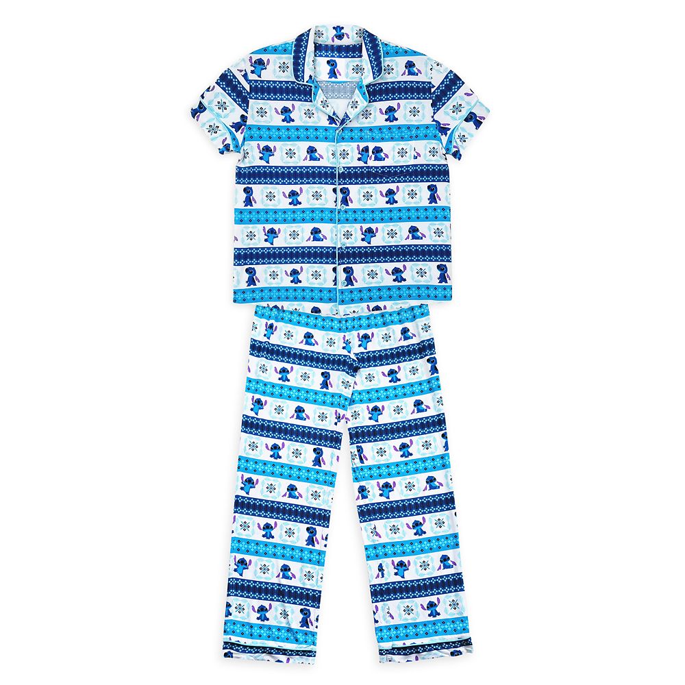 Disney Women's Lilo And Stitch Ohana Soft Touch Cotton Pajama