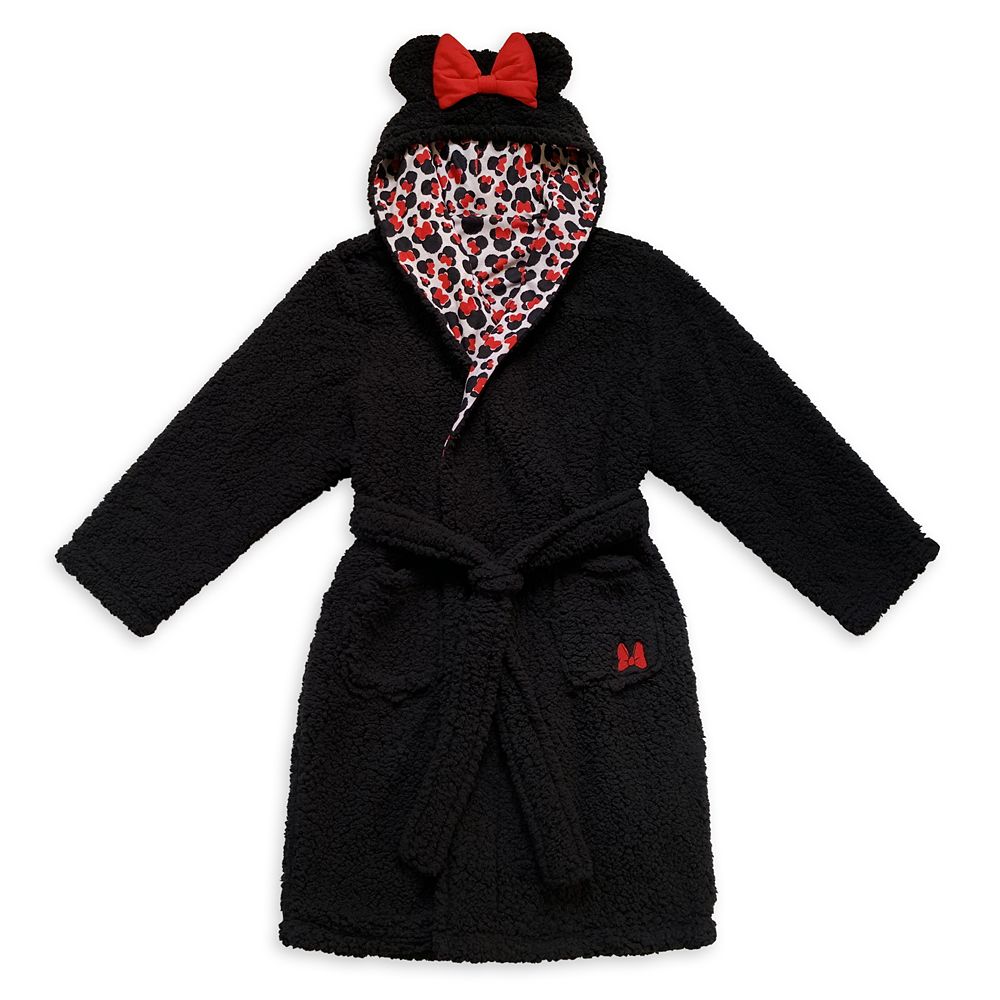 Minnie Mouse Plush Costume Robe for Women