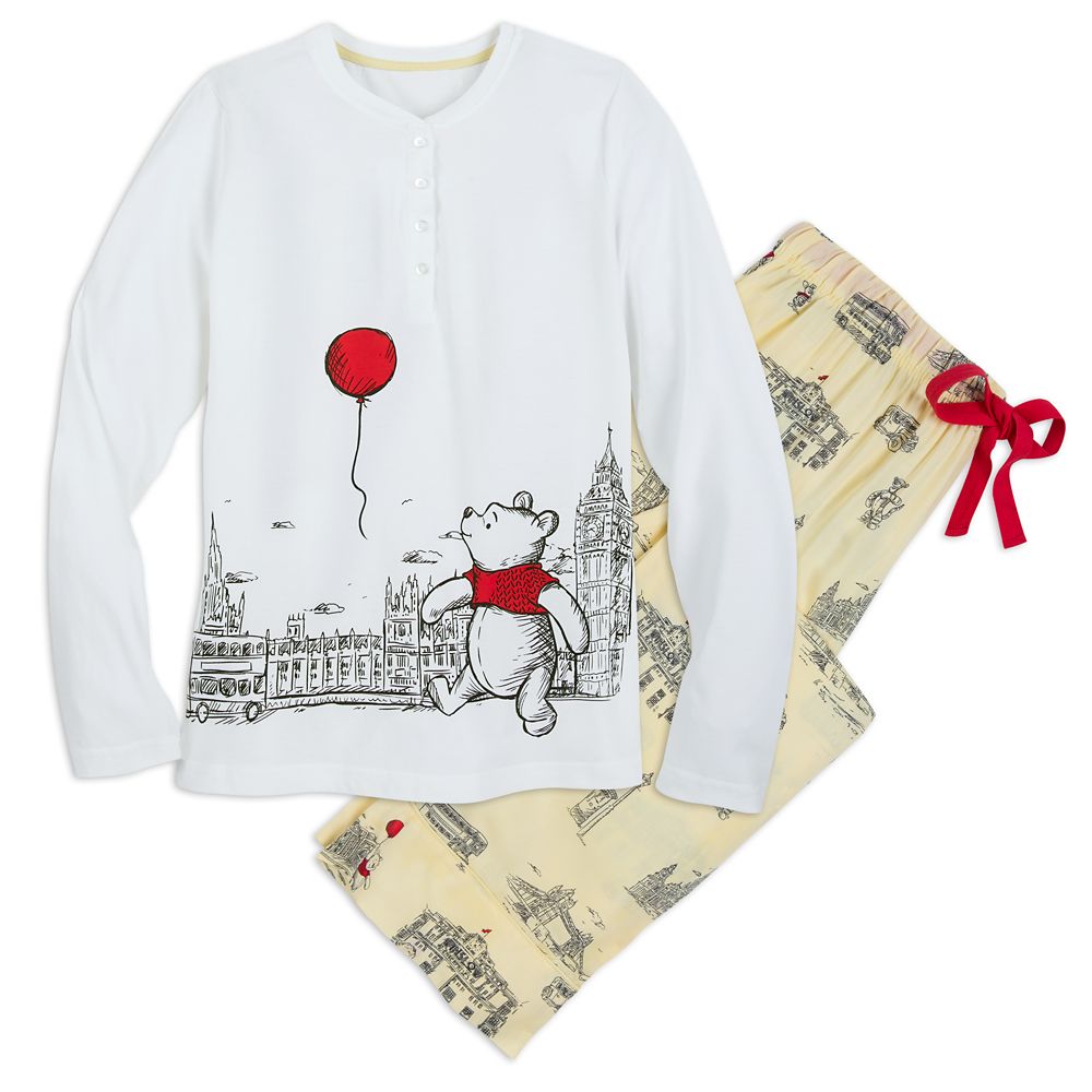 Winnie the Pooh Pajamas for Women Christopher Robin Disney Store