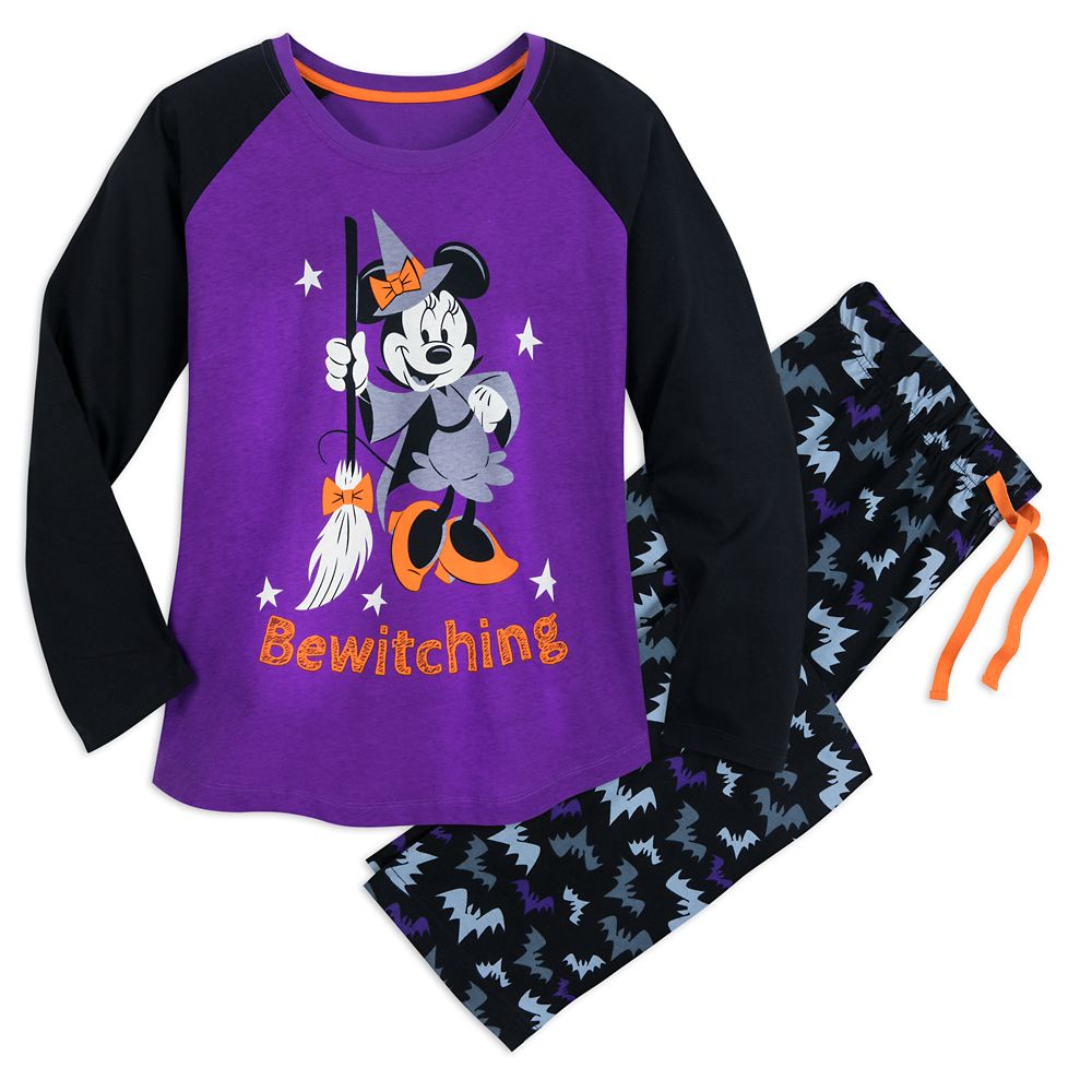 Minnie Mouse Halloween PJ Set for Ladies Disney Store