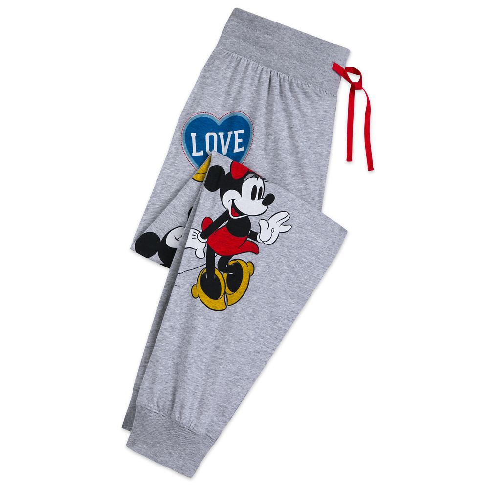 Mickey and Minnie Mouse Lounge Pants for Women