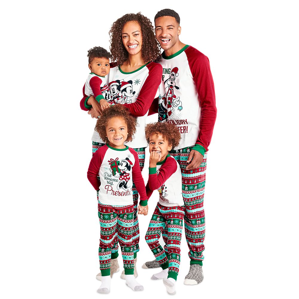 Mickey and Minnie Mouse Holiday Pajamas for Women