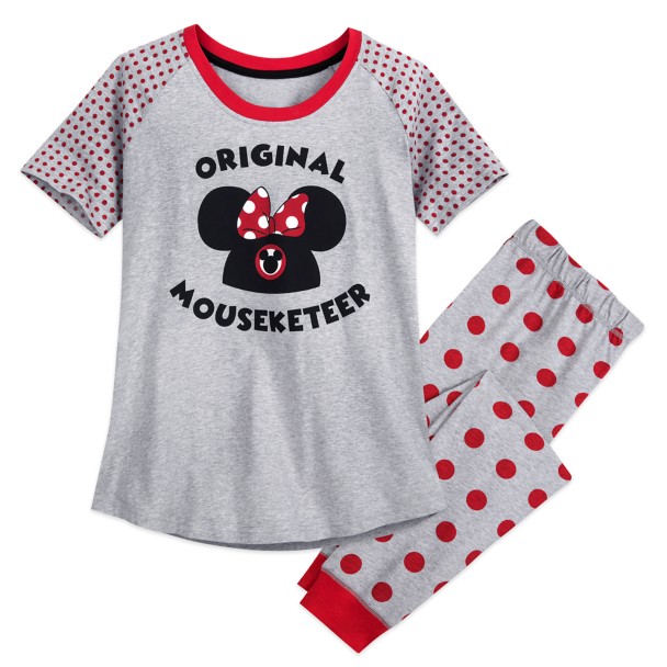 Minnie Mouse ''Original Mouseketeer'' PJ Set for Women