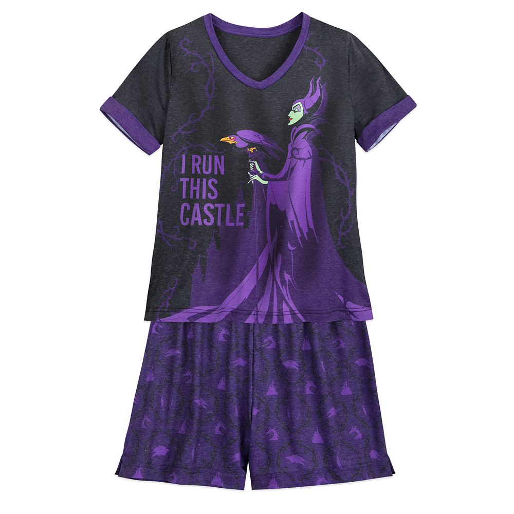 Maleficent Pajama Set for Women Sleeping Beauty available online