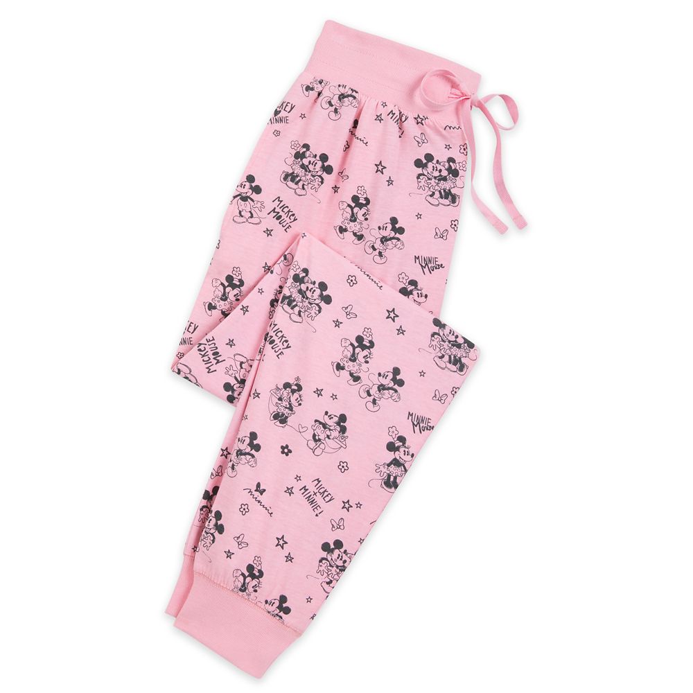 Mickey and Minnie Mouse Lounge Pants for Women