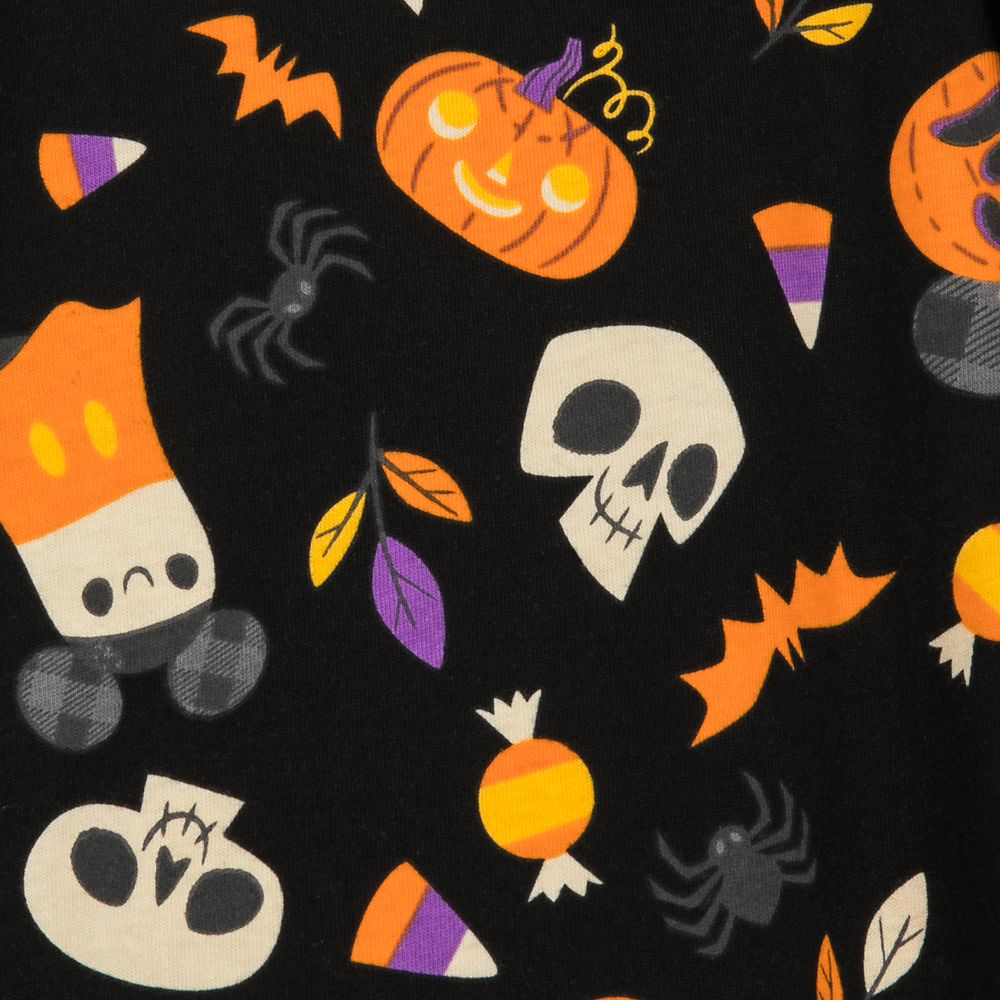 Mickey Mouse Pumpkin Halloween One-Piece Pajama for Adults