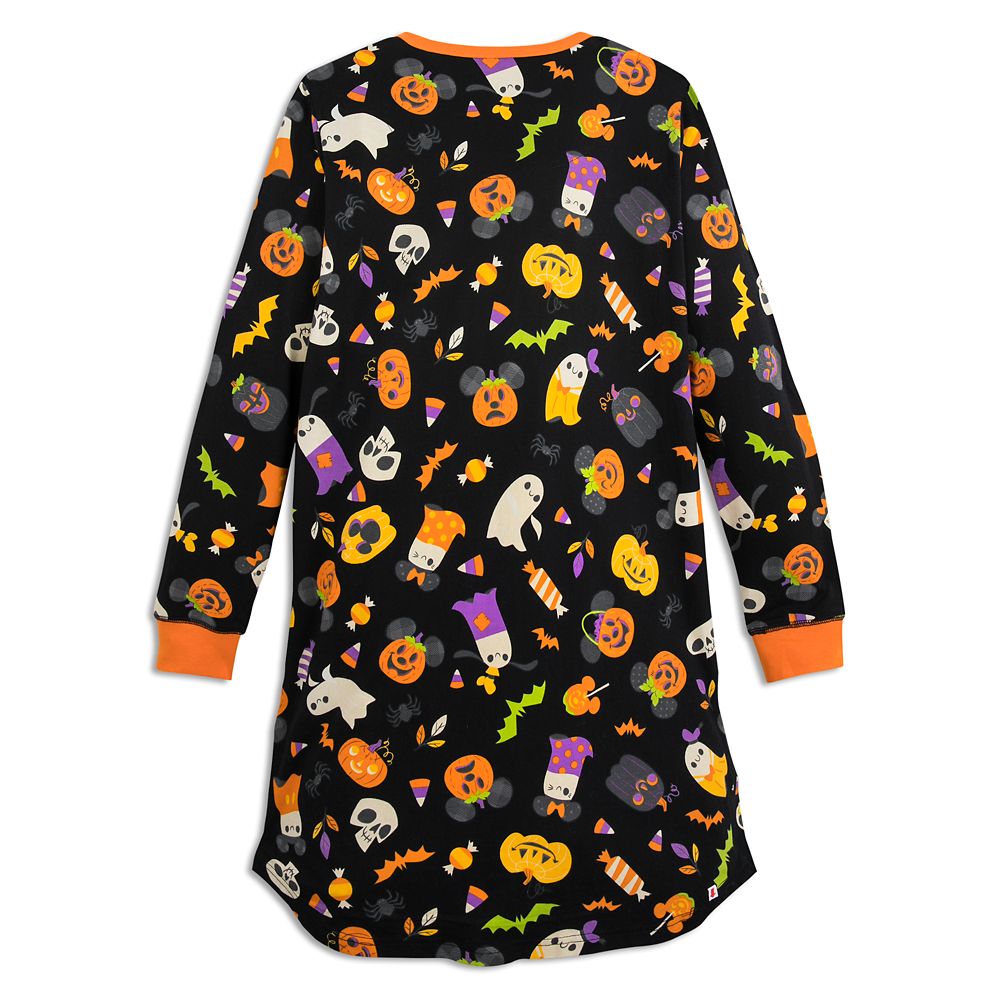 Mickey Mouse Pumpkin Halloween Nightshirt for Women