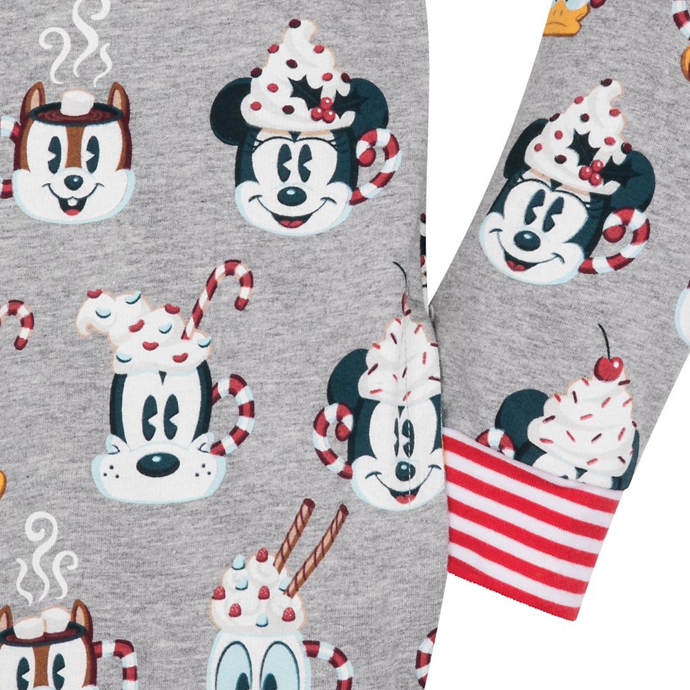 Mickey Mouse and Friends Holiday One-Piece Pajama for Adults