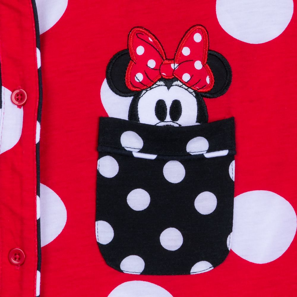 Minnie Mouse Long Sleeve Nightshirt for Women
