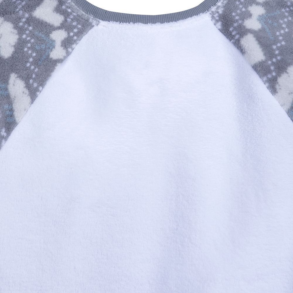 Eeyore Fleece Raglan Sleepwear Top for Adults