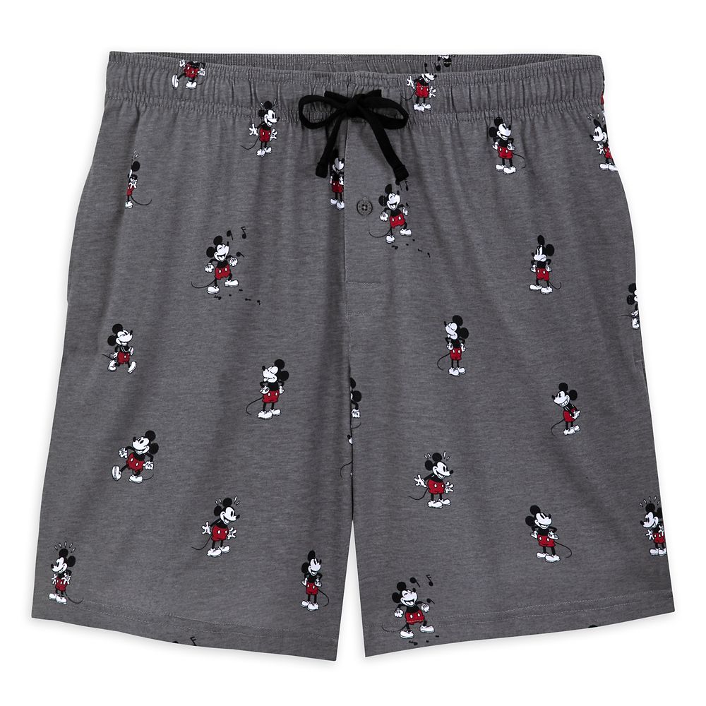 Mickey Mouse Lounge Shorts for Adults is now available