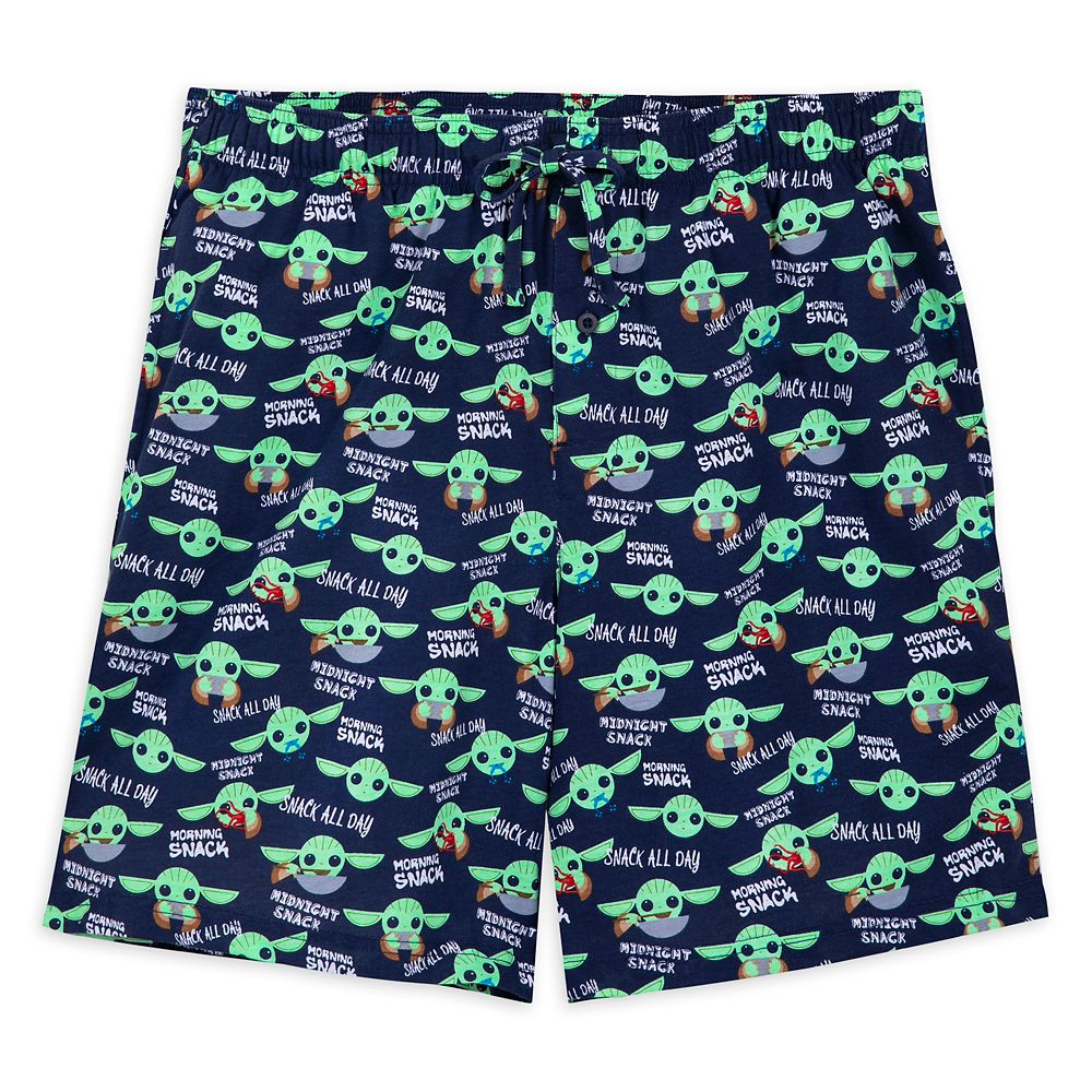 Grogu Lounge Shorts for Adults – Star Wars: The Mandalorian is here now