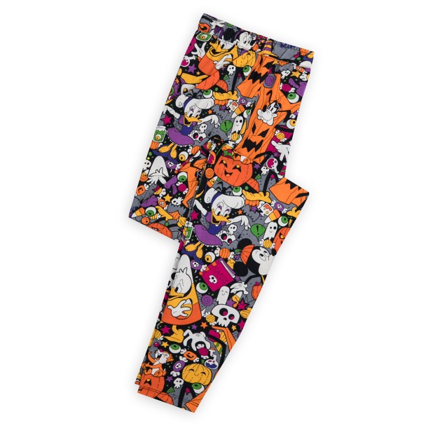 Mickey Mouse and Friends Halloween Pajama Set for Women