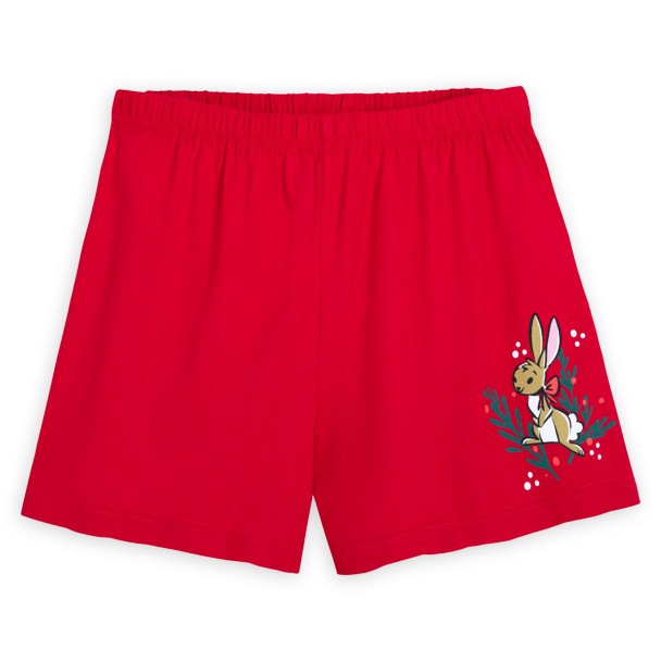 Minnie Mouse Holiday Sleepwear Shorts Set for Women