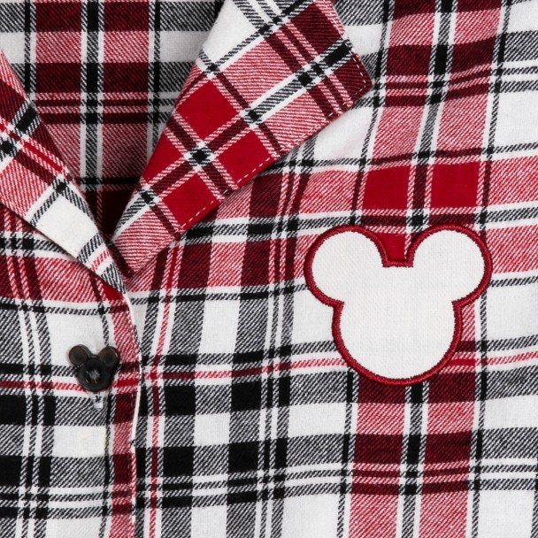 Mickey Mouse Holiday Plaid Sleep Set for Women