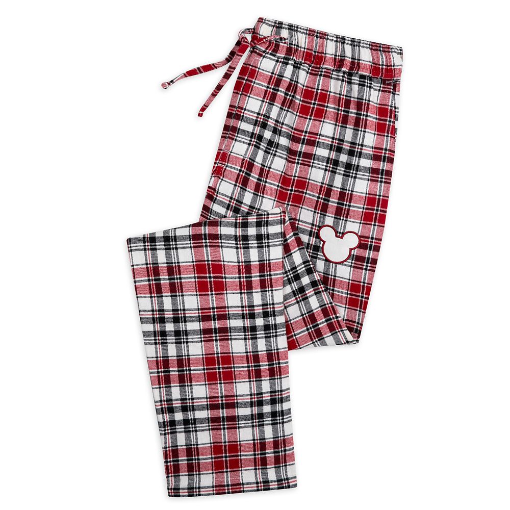 Mickey Mouse Holiday Plaid Sleep Pants for Adults has hit the shelves