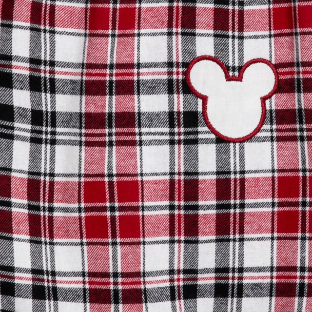 Mickey Mouse Holiday Plaid Sleep Pants for Adults