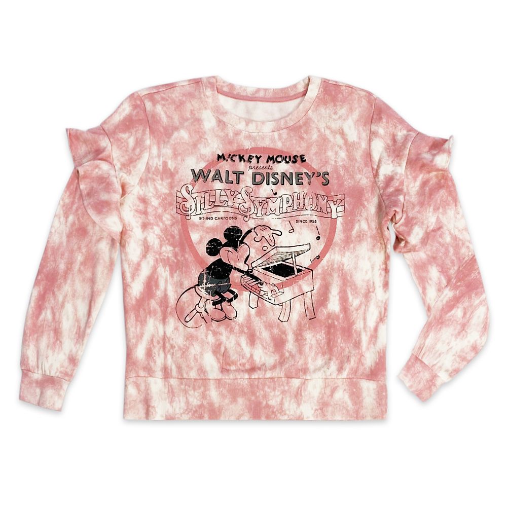 Mickey Mouse Tie-Dye Pullover for Women