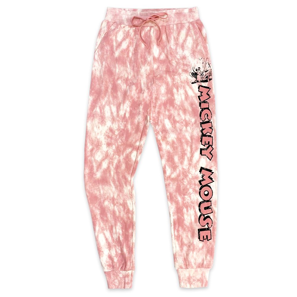 Mickey Mouse Tie-Dye Lounge Pants for Women