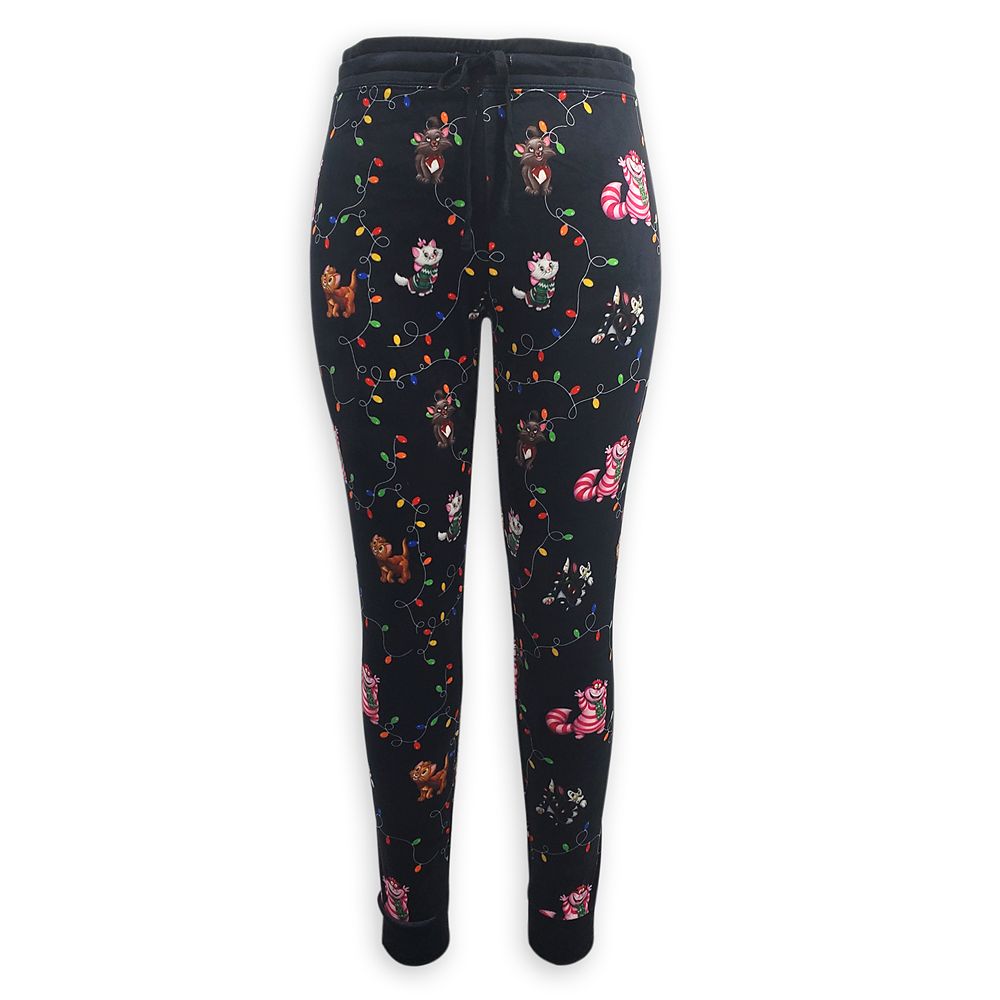 Disney Cats Holiday Jogger Pants for Women