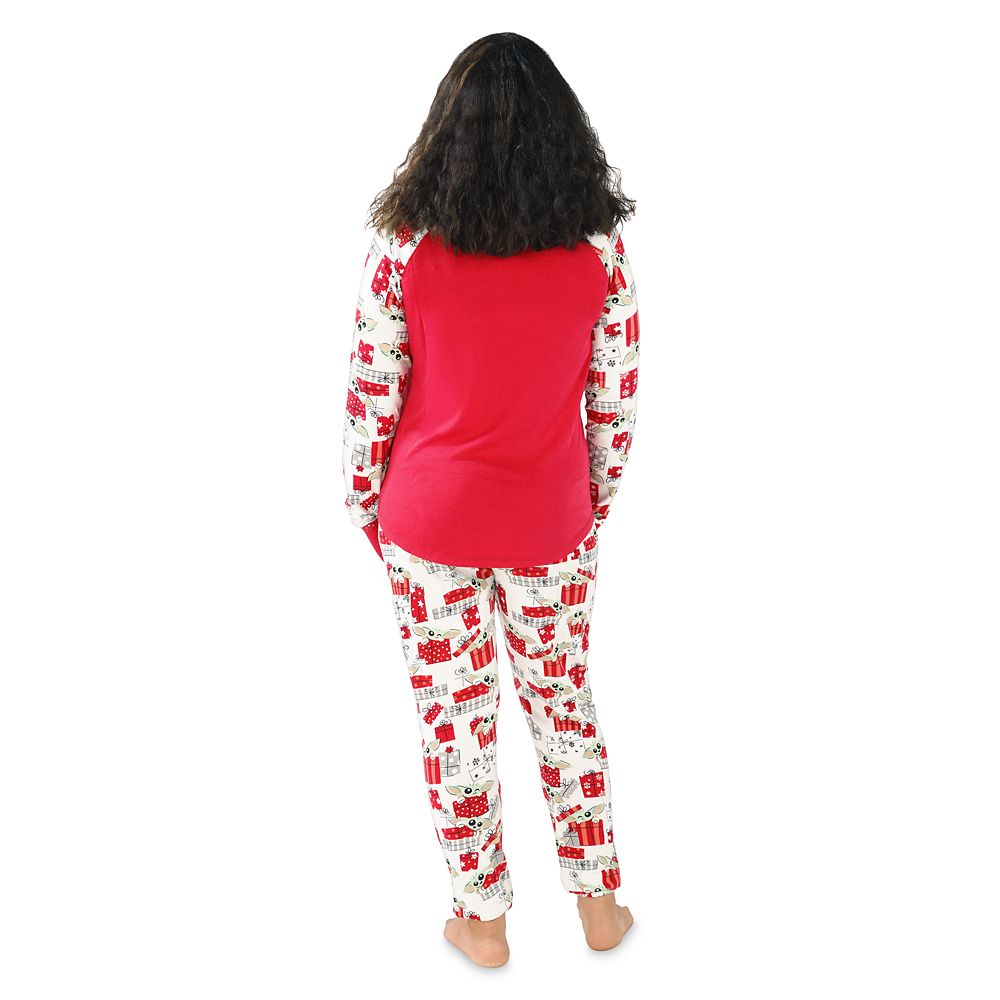 Grogu Holiday Pajama Set for Women by Munki Munki – Star Wars: The Mandalorian