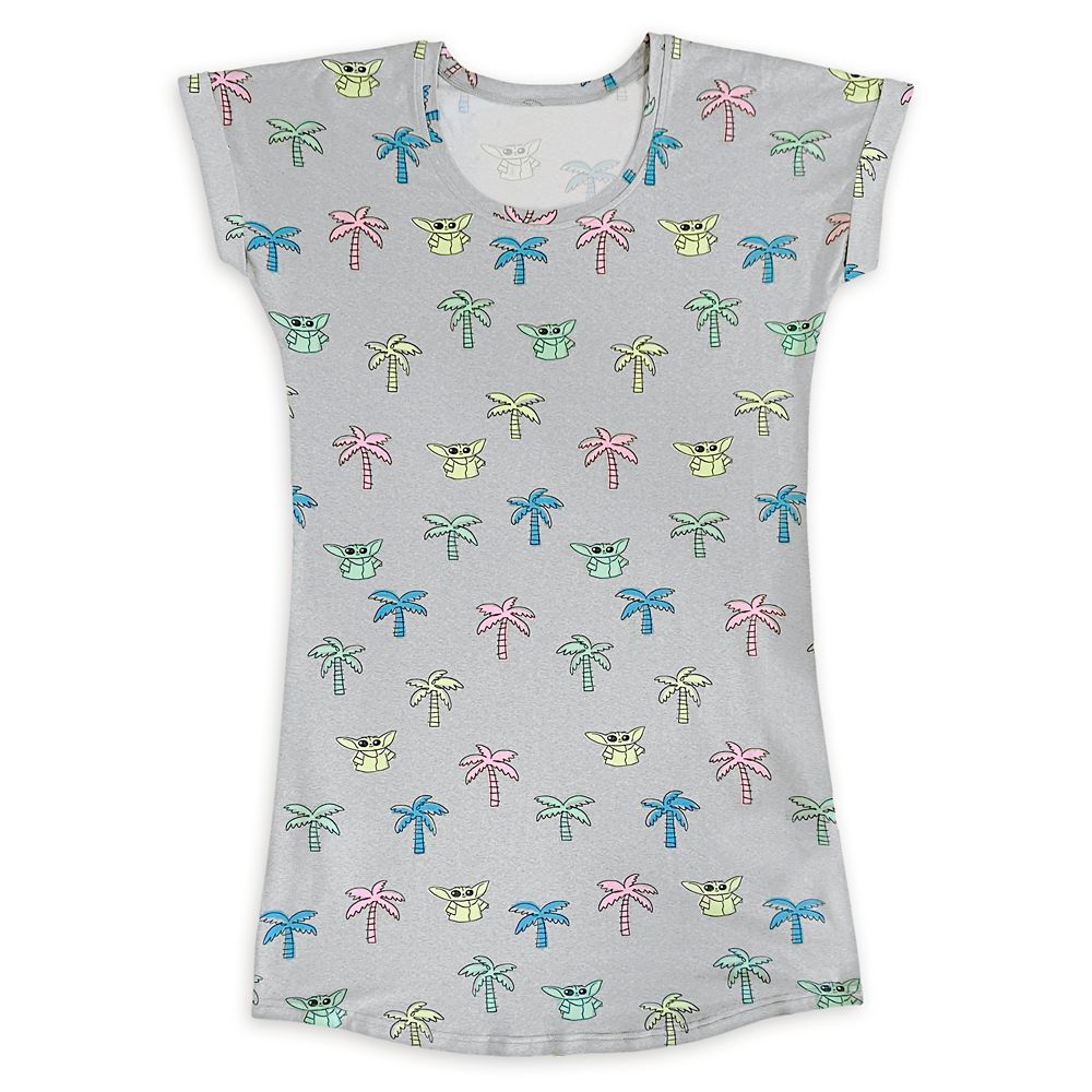 Grogu Nightshirt for Women by Munki Munki – Star Wars: The Mandalorian is available online