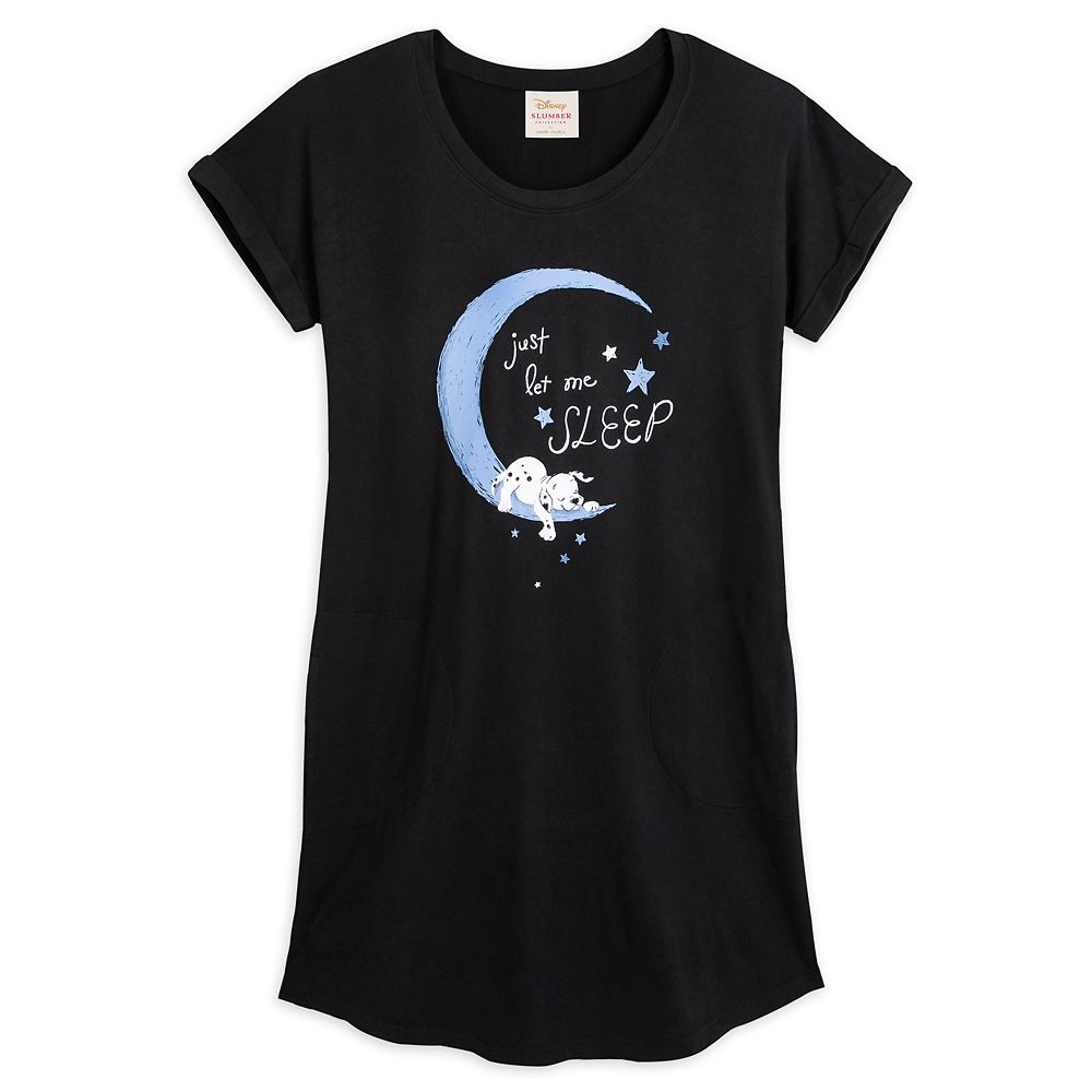 ”Just Let Me Sleep” Nightshirt for Adults by Munki Munki – 101 Dalmatians can now be purchased online