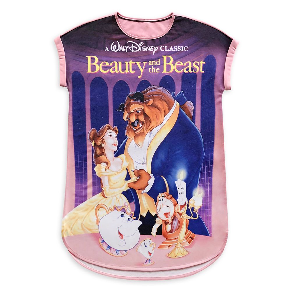 Beauty and the Beast VHS Nightshirt for Women