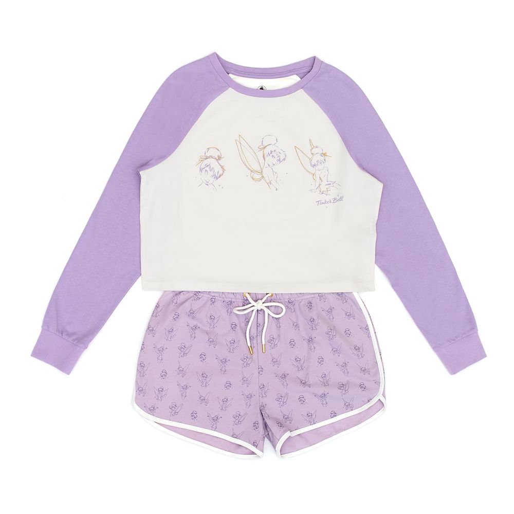 Tinker Bell Short Pajama Set for Women is here now