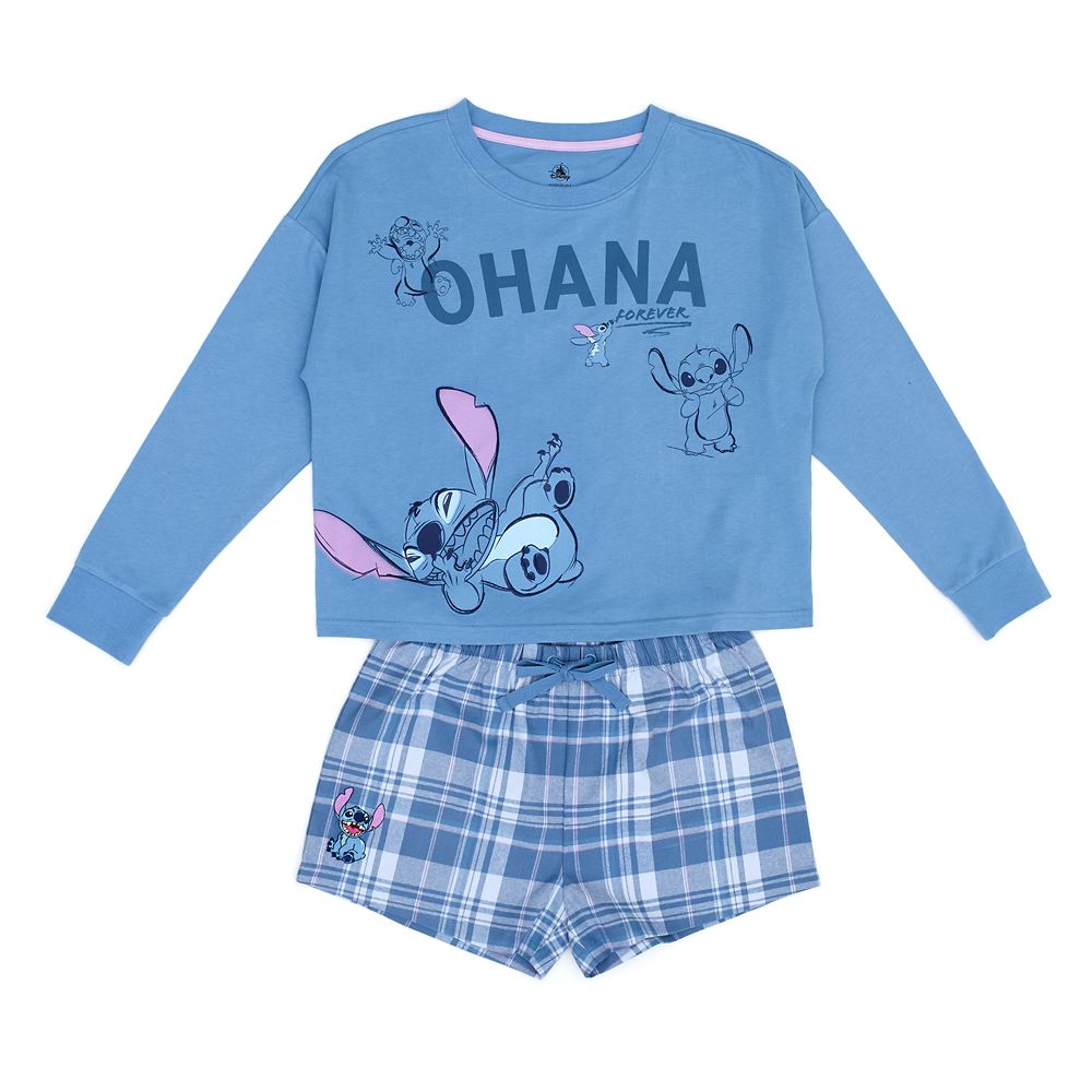 Stitch Short Pajama Set for Women – Lilo & Stitch