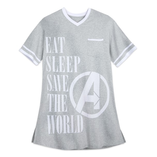 Marvel's Avengers ''Eat Sleep Save the World'' Sleep T-Shirt for Women