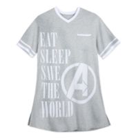 Marvel's Avengers ''Eat Sleep Save the World'' Sleep T-Shirt for Women Official shopDisney