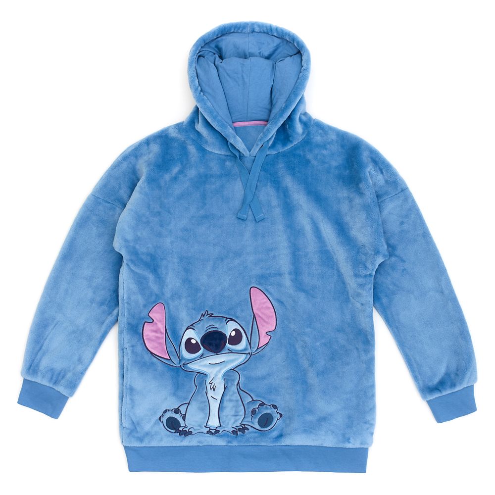 Stitch Velour Pullover Hoodie for Women – Lilo & Stitch