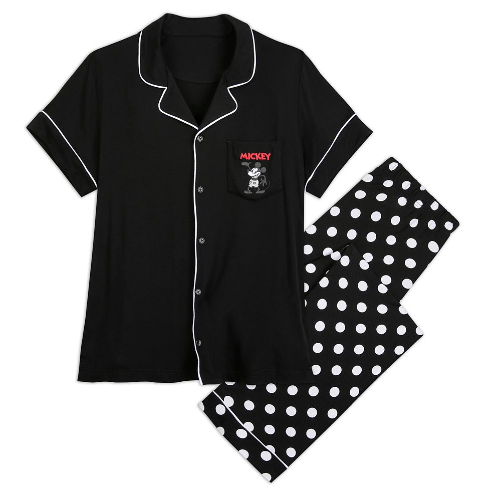 Mickey Mouse Pajama Set for Women