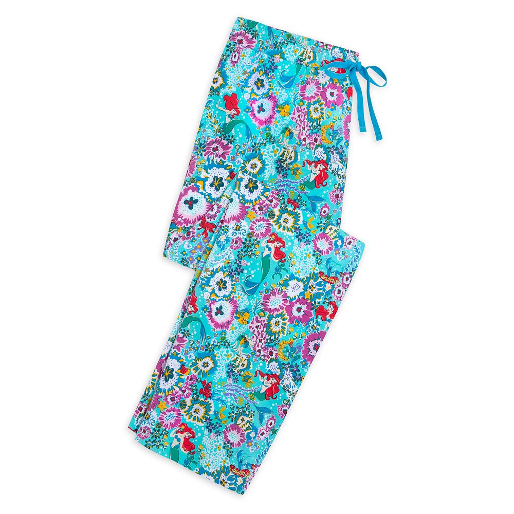 Ariel Pajama Pants for Women by Vera Bradley – The Little Mermaid now out for purchase