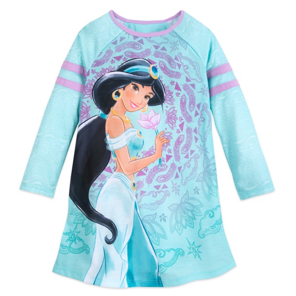 Jasmine Long Sleeve Nightshirt for Girls