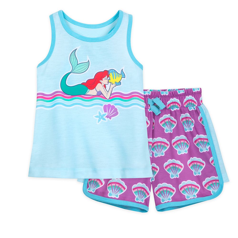 Ariel Short Sleep Set for Girls