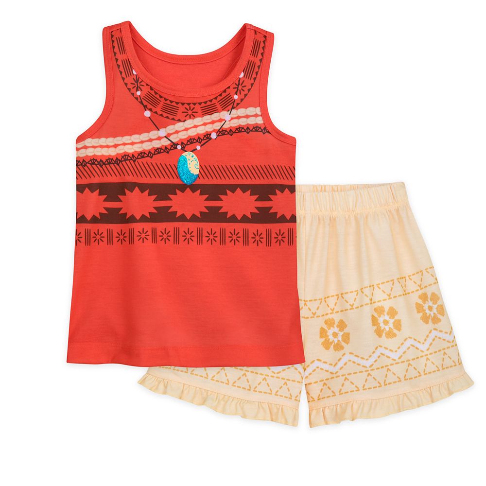 Moana Short Sleep Set for Girls