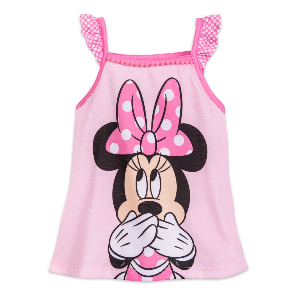 Minnie Mouse Pink Short Sleep Set for Girls