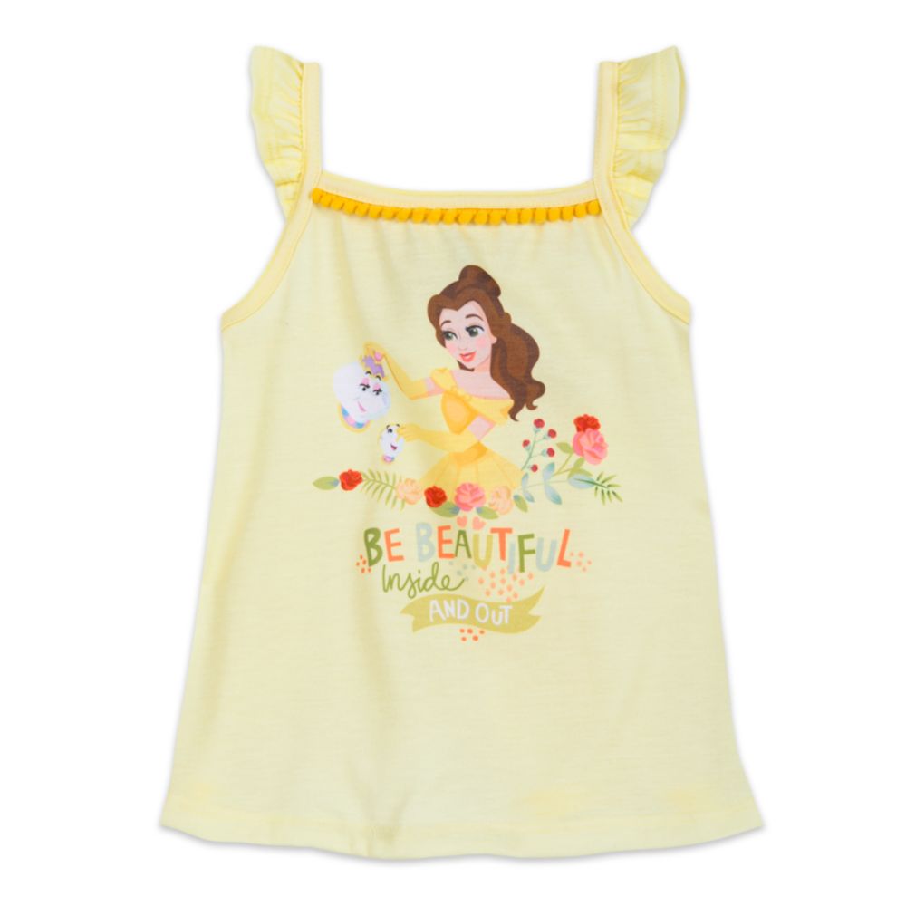 Belle Short Sleep Set for Girls – Beauty and the Beast